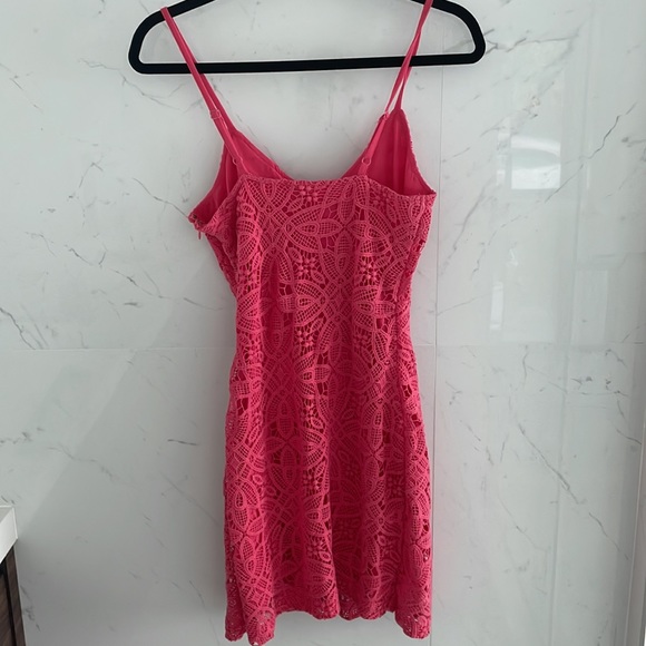 Fiery Pink dress - Picture 5 of 7